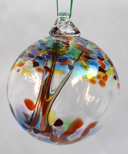 Click to view detail for DB-1073 Ornament, Witchball-Party Mix $37